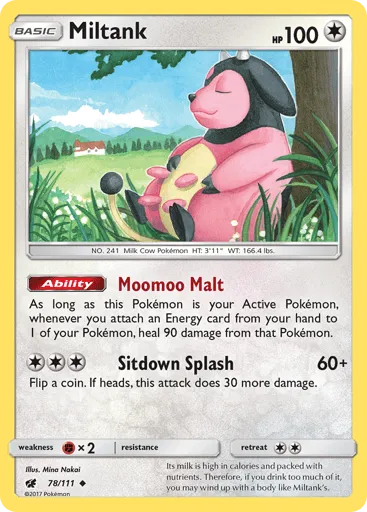 Miltank 78/111 Crimson Invasion