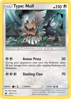 Type: Null 89/111 Crimson Invasion