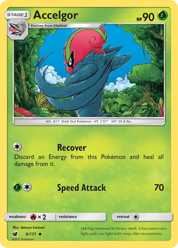 Accelgor 9/111 Crimson Invasion