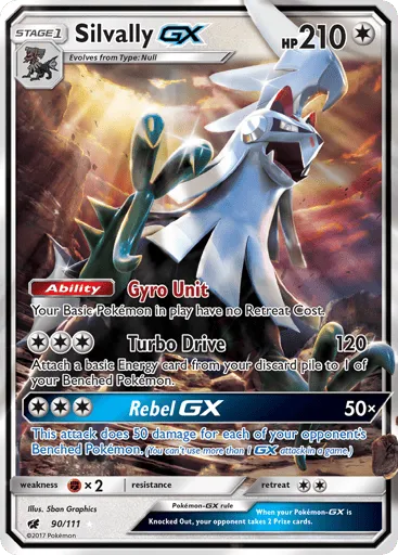 Silvally-GX 90/111 Crimson Invasion