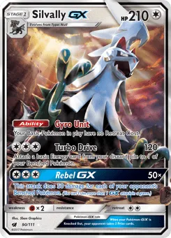 Silvally-GX 90/111 Crimson Invasion