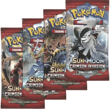 Crimson Invasion Booster Pack Art Bundle (Set of 4)