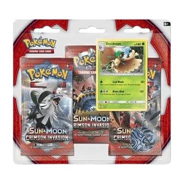 Crimson Invasion 3-Pack Blister - Decidueye