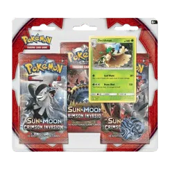 Crimson Invasion 3-Pack Blister - Decidueye