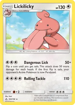 Lickilicky 103/156 Ultra Prism