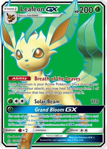 Leafeon-GX 139/156 Ultra Prism