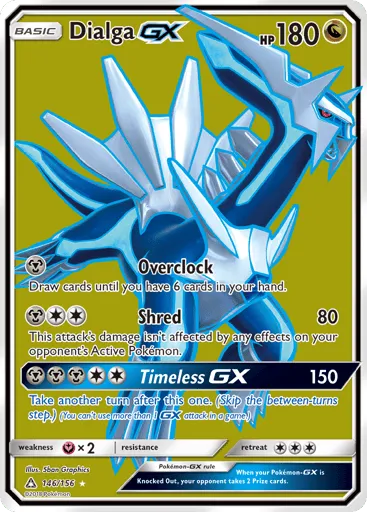 Dialga-GX 146/156 Ultra Prism