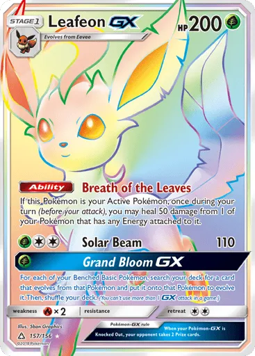 Leafeon-GX 157/156 Ultra Prism