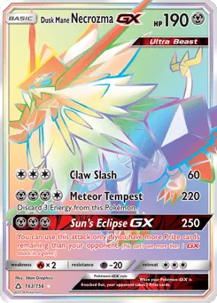 Dusk Mane Necrozma-GX 163/156 Ultra Prism