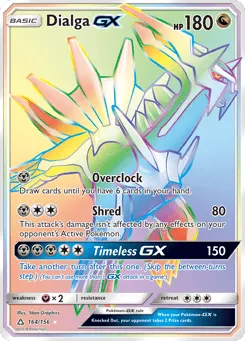 Dialga-GX 164/156 Ultra Prism