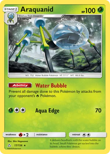 Araquanid 17/156 Ultra Prism