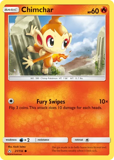 Chimchar 21/156 Ultra Prism