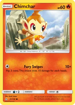 Chimchar 21/156 Ultra Prism