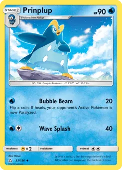 Prinplup 33/156 Ultra Prism