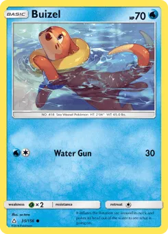 Buizel 35/156 Ultra Prism