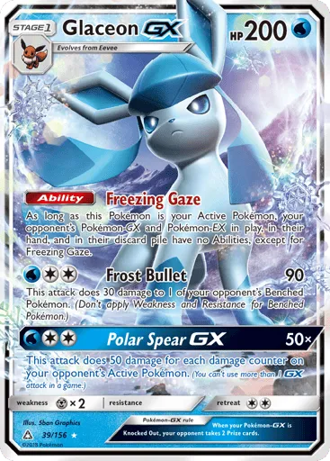 Glaceon-GX 39/156 Ultra Prism