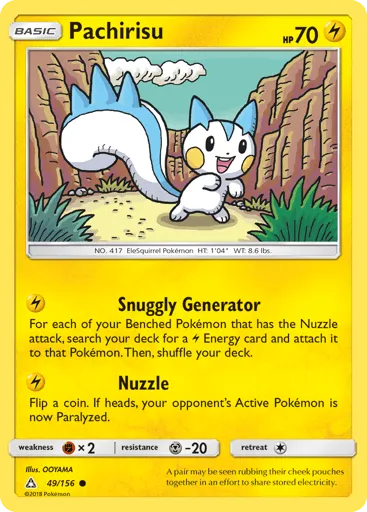Pachirisu 49/156 Ultra Prism