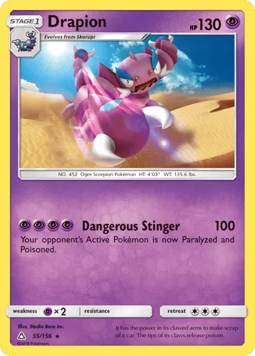 Drapion 55/156 Ultra Prism