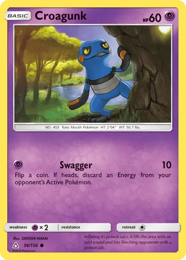 Croagunk 56/156 Ultra Prism