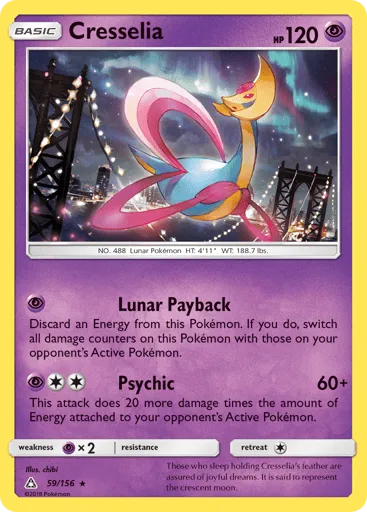 Cresselia 59/156 Ultra Prism