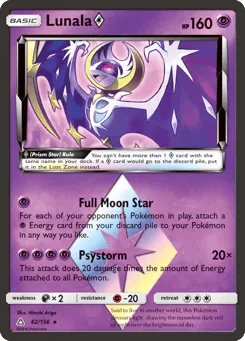 Lunala ◇ 62/156 Ultra Prism