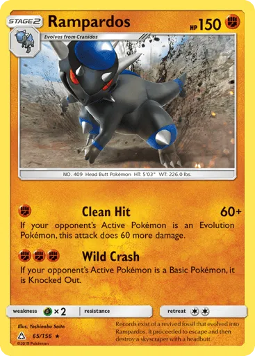 Rampardos 65/156 Ultra Prism