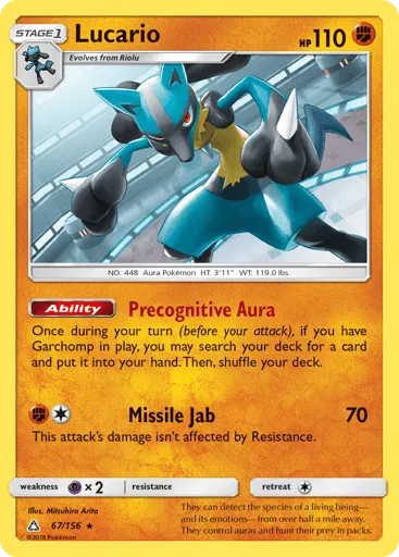 Lucario 67/156 Ultra Prism