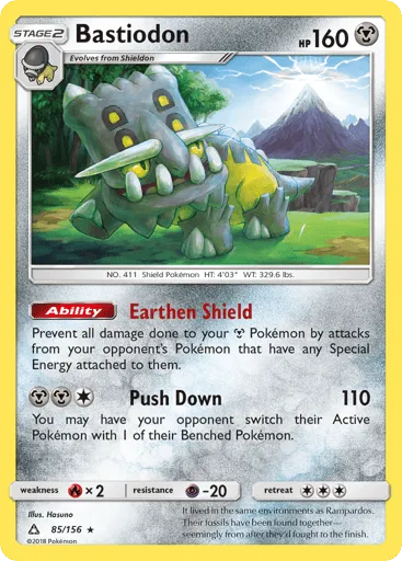 Bastiodon 85/156 Ultra Prism