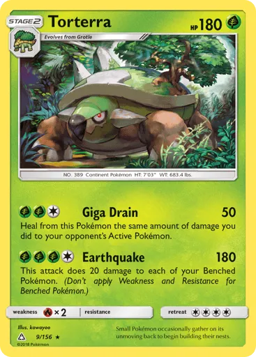 Torterra 9/156 Ultra Prism