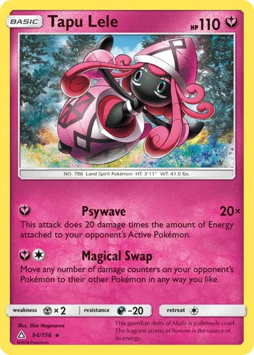 Tapu Lele 94/156 Ultra Prism