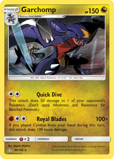 Garchomp 99/156 Ultra Prism