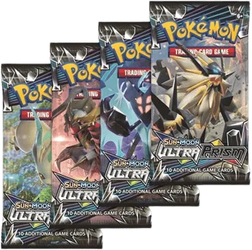 Ultra Prism Booster Pack Art Bundle (Set of 4)
