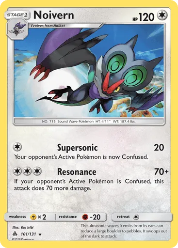 Noivern 101/131 Forbidden Light