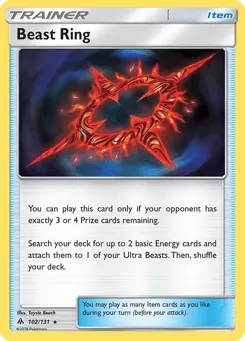Beast Ring 102/131 Forbidden Light