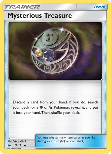 Mysterious Treasure 113/131 Forbidden Light