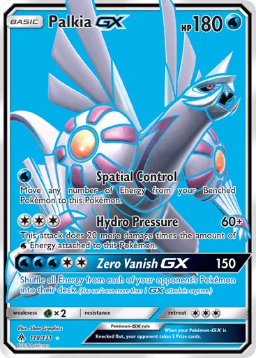 Palkia-GX 119/131 Forbidden Light