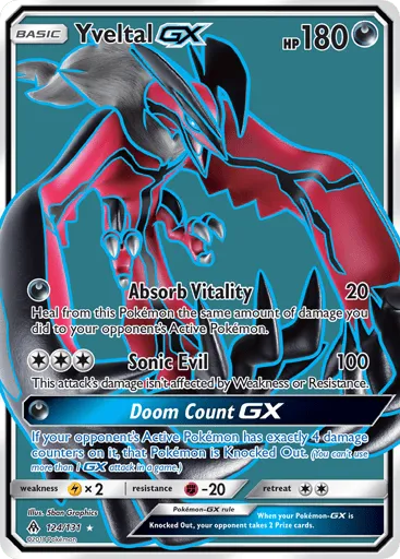 Yveltal-GX 124/131 Forbidden Light