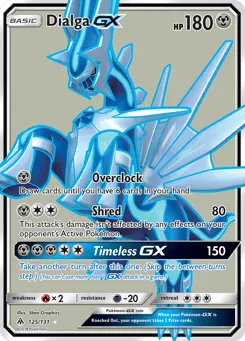 Dialga-GX 125/131 Forbidden Light
