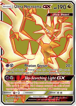 Ultra Necrozma-GX 127/131 Forbidden Light