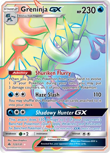 Greninja-GX 133/131 Forbidden Light