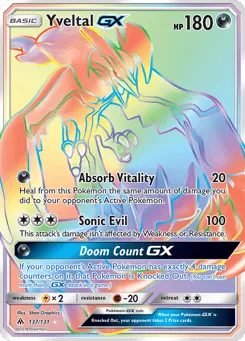Yveltal-GX 137/131 Forbidden Light