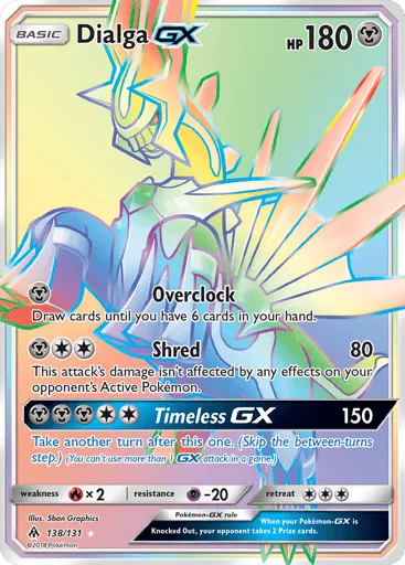 Dialga-GX 138/131 Forbidden Light