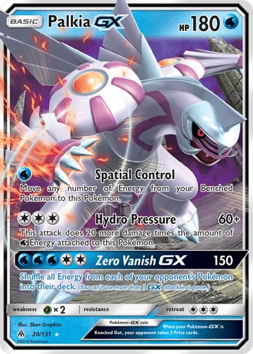 Palkia-GX 20/131 Forbidden Light