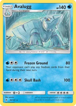 Avalugg 30/131 Forbidden Light