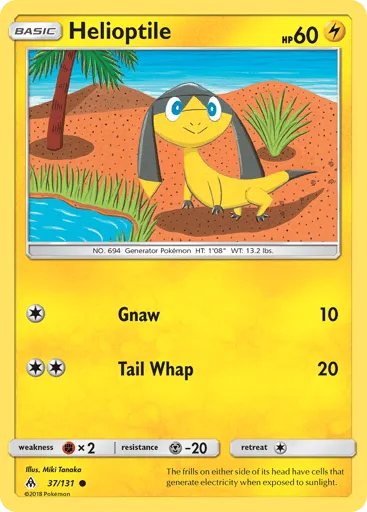Helioptile 37/131 Forbidden Light
