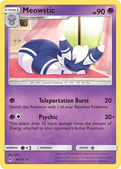 Meowstic 45/131 Forbidden Light