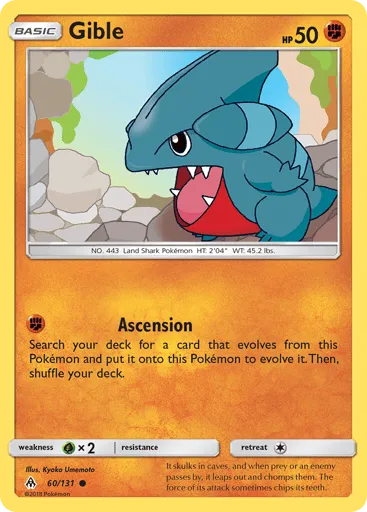 Gible 60/131 Forbidden Light