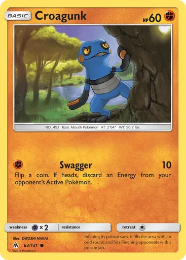 Croagunk 63/131 Forbidden Light