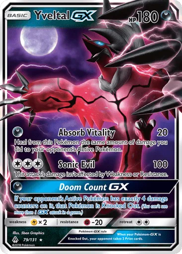 Yveltal-GX 79/131 Forbidden Light