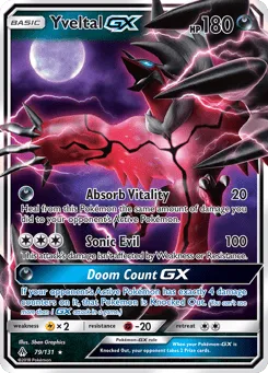 Yveltal-GX 79/131 Forbidden Light